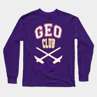 GEO Club skull and bones Long Sleeve T-Shirt